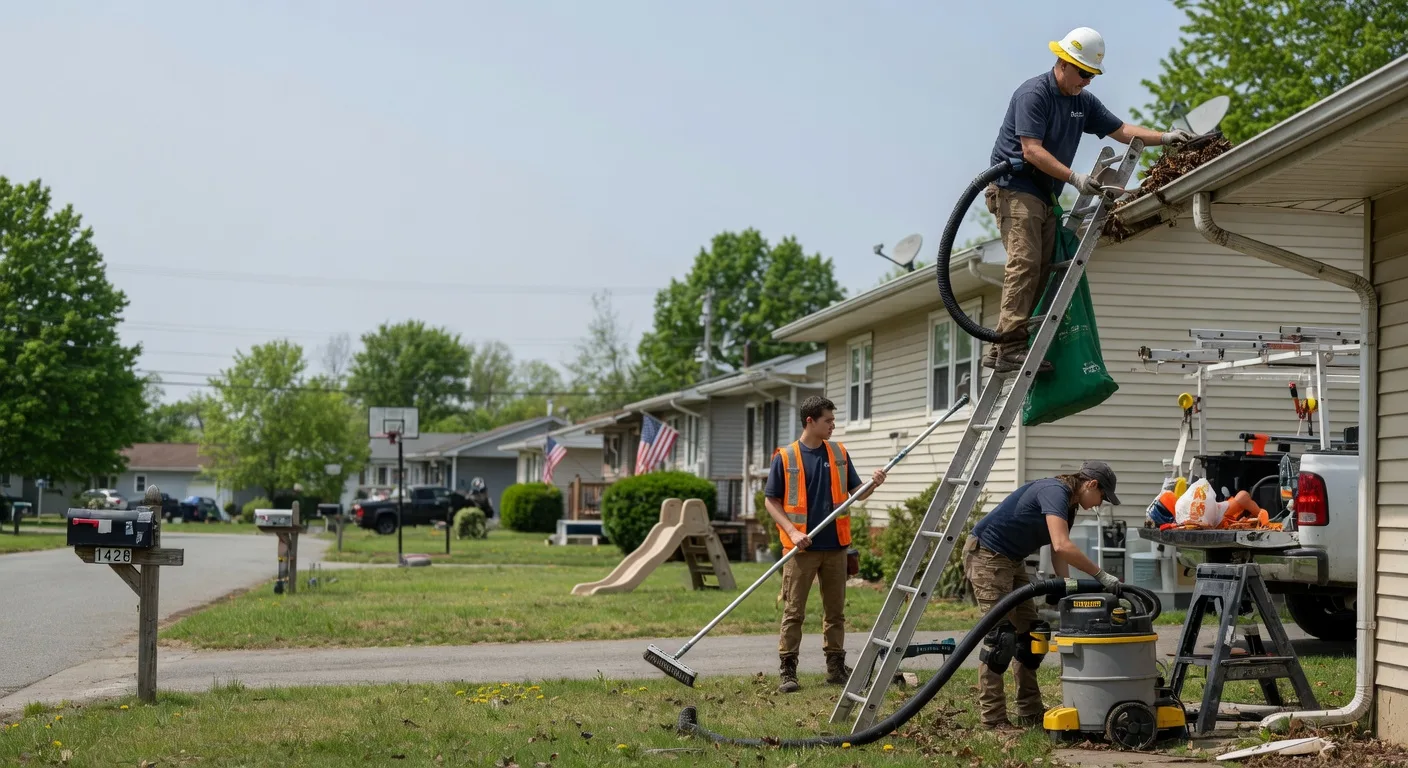 Gutter Installation in Middleburg, OH near me